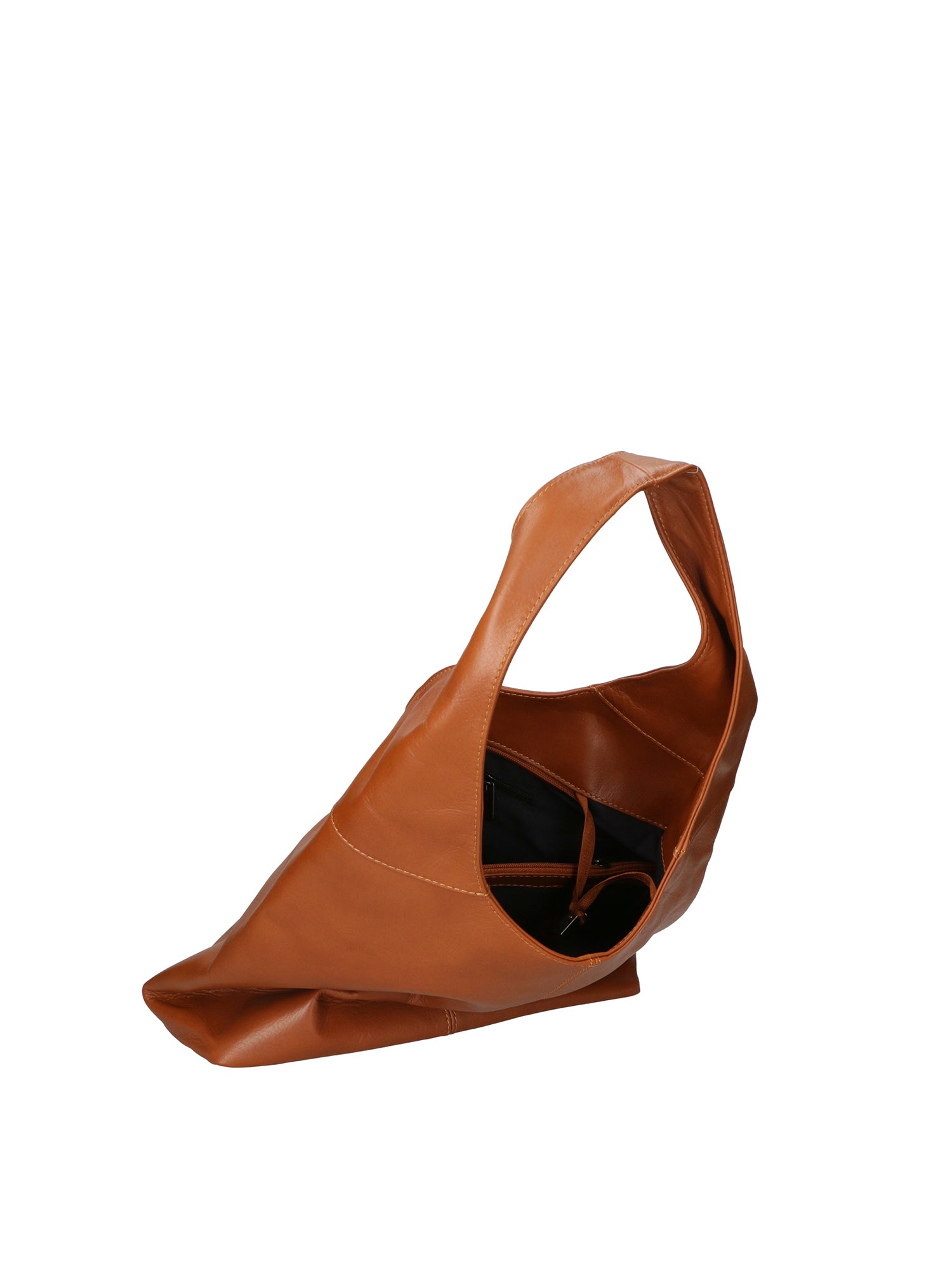 Coco Borsa a spalla da donna Vera pelle 6170-S44 CUOIO Gave Lux