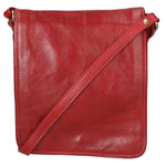 Fiamma Borsa a tracolla da donna Vera pelle 9109-ROSSO RED Gave Lux