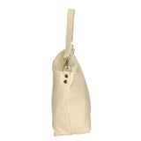Ginevra Borsa a spalla da donna Vera pelle 05936-S37 LATTE Gave Lux