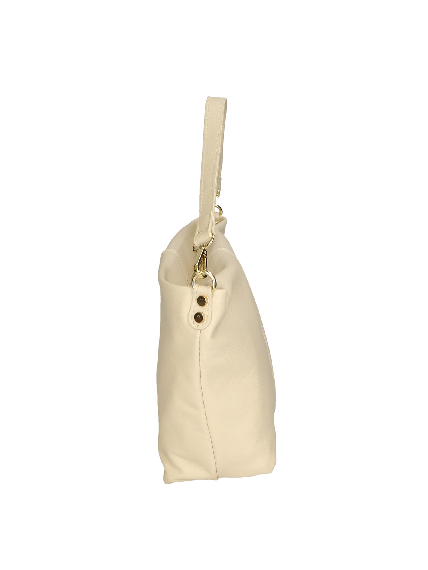 Ginevra Borsa a spalla da donna Vera pelle 05936-S37 LATTE Gave Lux