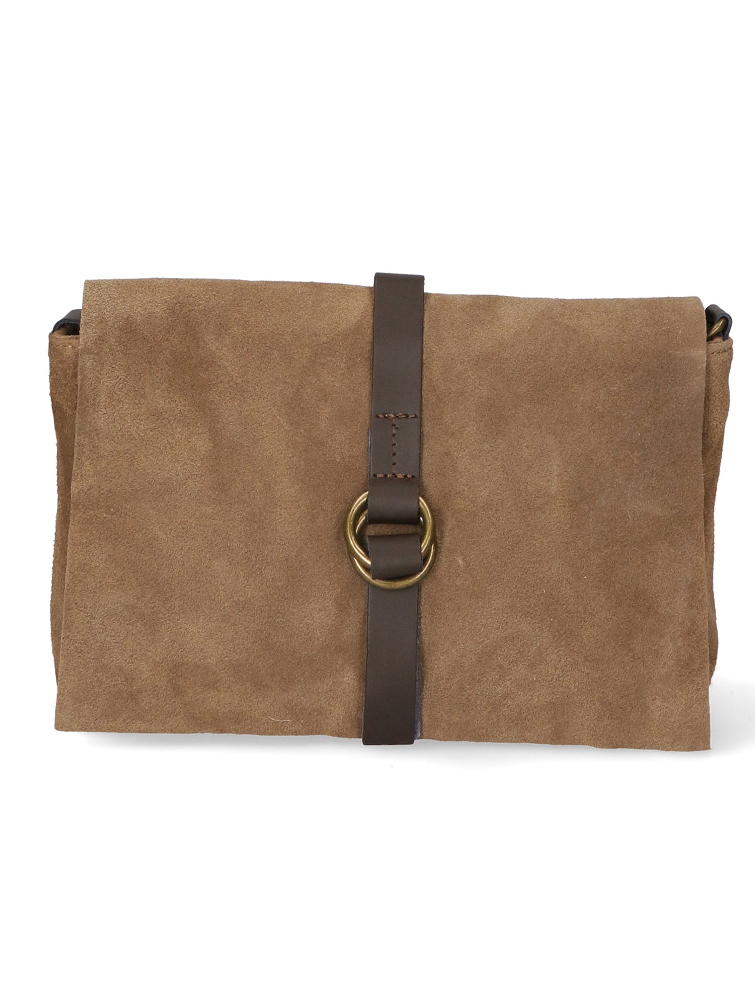 Benedetta Borsa a tracolla da donna Pelle Scamosciata 10011-TAUPE Gave Lux