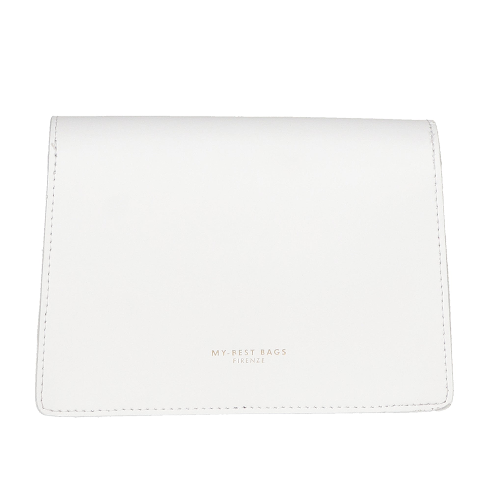 Borsa a tracolla da donna Vera pelle MYB-8039-FW-L101 BIANCO My Best Bag