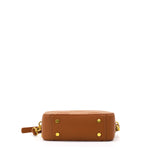 Borsa a tracolla da donna 100% pelle vegana PU GGB014CGN Gabriella G Firenze