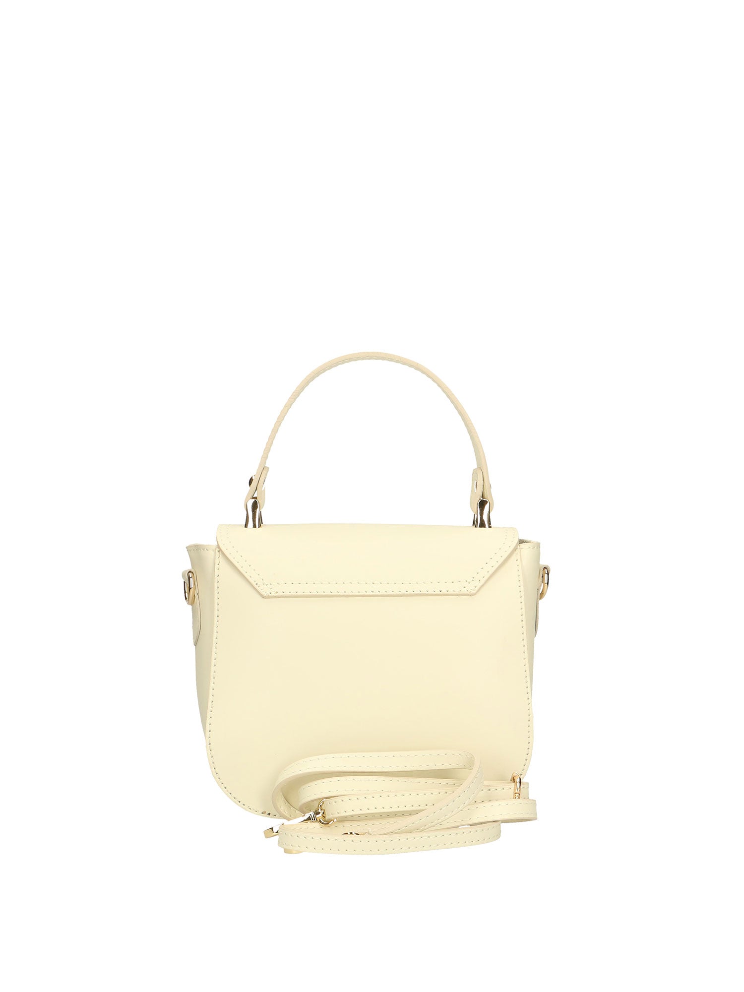 Ravenna Borsa a mano da donna Vera pelle 1524-BEIGE Gave Lux