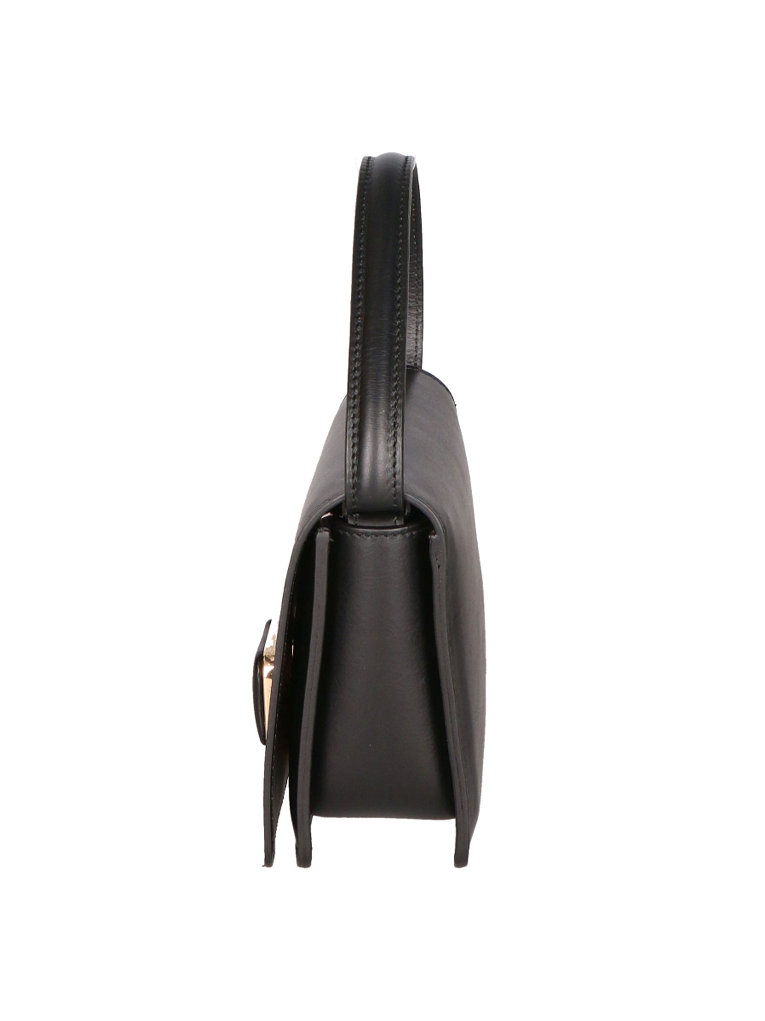 Borsa a tracolla da donna 100% pelle MYB-8035-FW-NERO My Best Bag