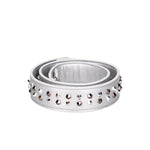Eco-Leather B13298-ARGENTO Tracolla da donna Eris Nova Braccialini
