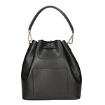 Erina Borsa a mano da donna Vera pelle 8073-P218 NERO Gave Lux