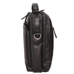Borsa a mano unisex in vera pelle 100% Made in Italy SN5861647-BLACK Santini Firenze