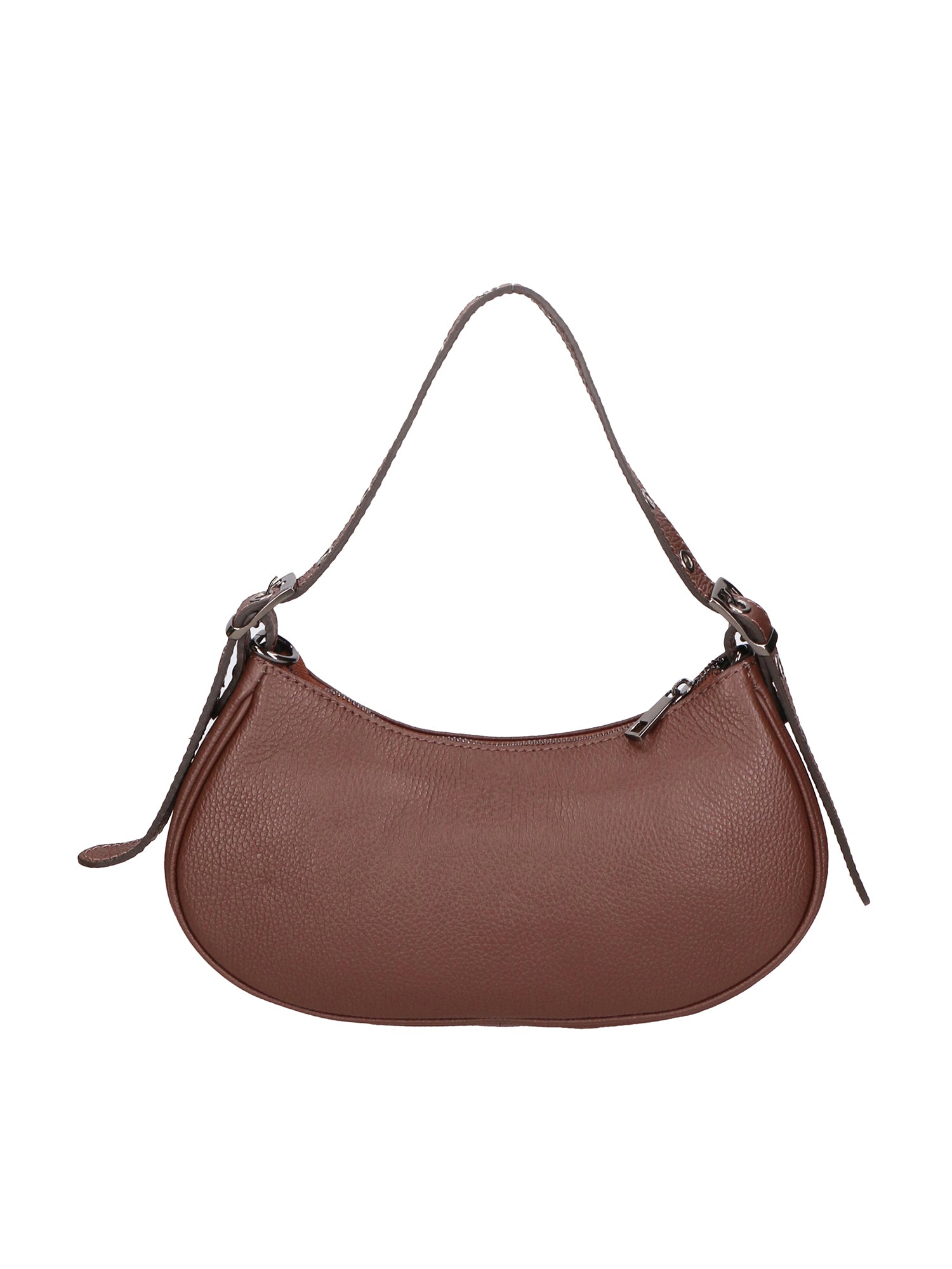 Loredana Borsa a spalla da donna Vera pelle 06548-CIOCCOLATO Gave Lux