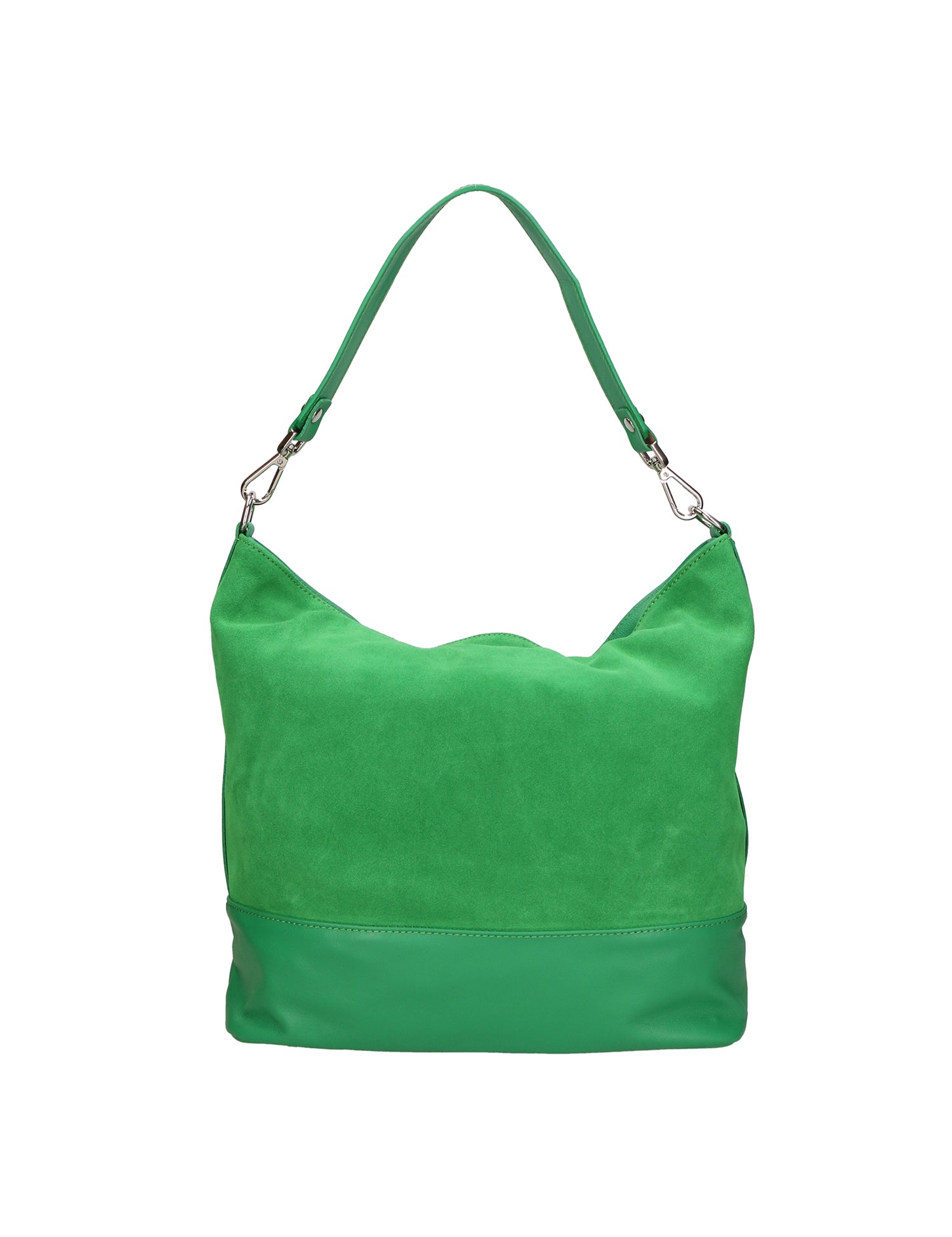 Graziana Borsa a spalla da donna Vera pelle 05960-35 VERDE 47 VERDE MENTA Gave Lux