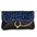 Safira Borsa a mano da donna Vera pelle 04760-LEO P BLU Gave Lux