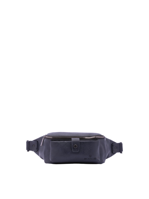 Marsupio da uomo in poliestere Casual BC1409-BLU