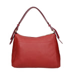 Vladimira Borsa a spalla da donna Vera pelle 06675-D10 RUBINO + D34 BORD Gave Lux