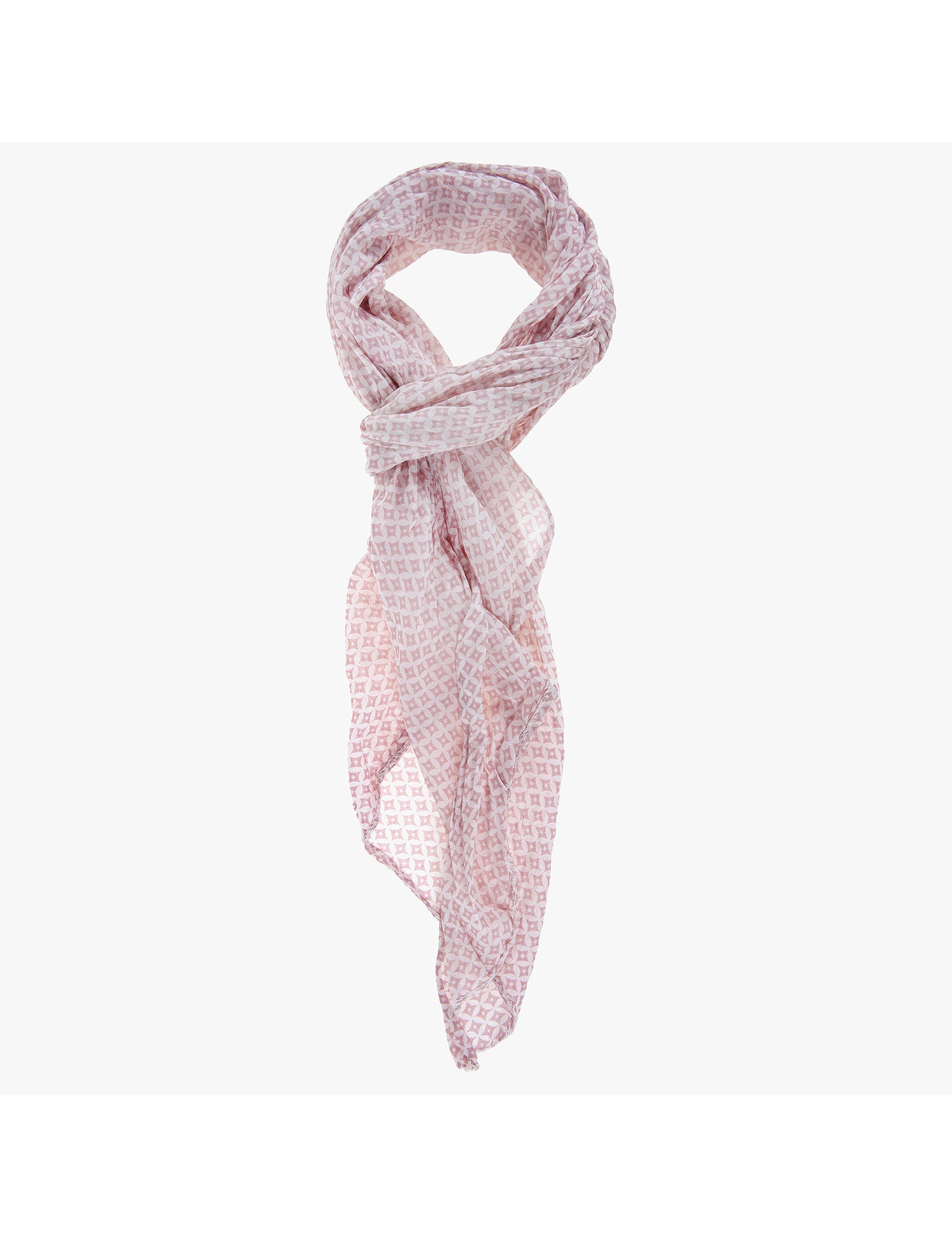Cotone e Seta L2020-ROSA Foulard unisex Soraya Gave Lux