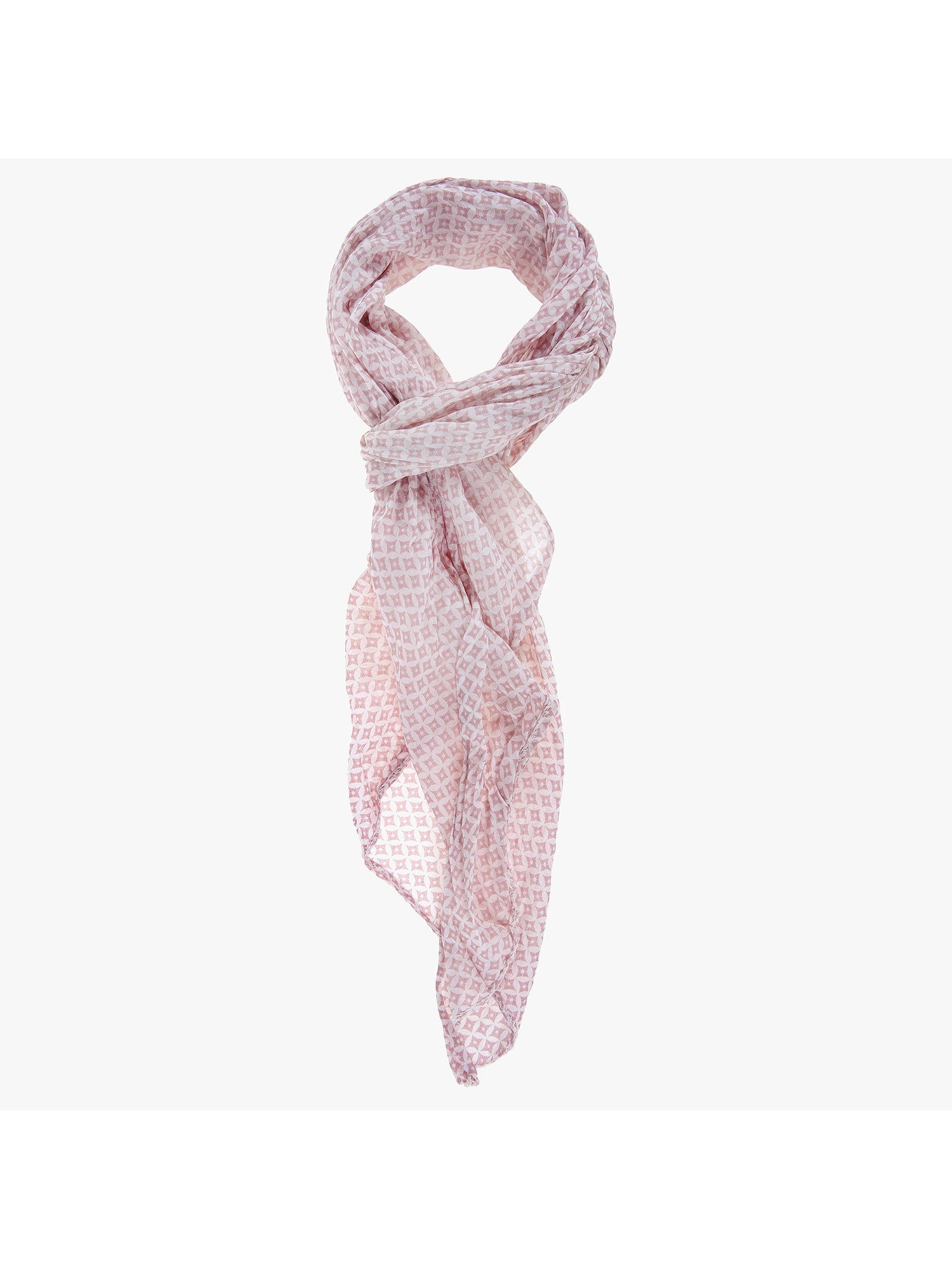Cotone e Seta L2020-ROSA Foulard unisex Soraya Gave Lux