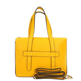 Cielia Borsa a mano da donna Vera pelle 191148-GIALLO Gave Lux