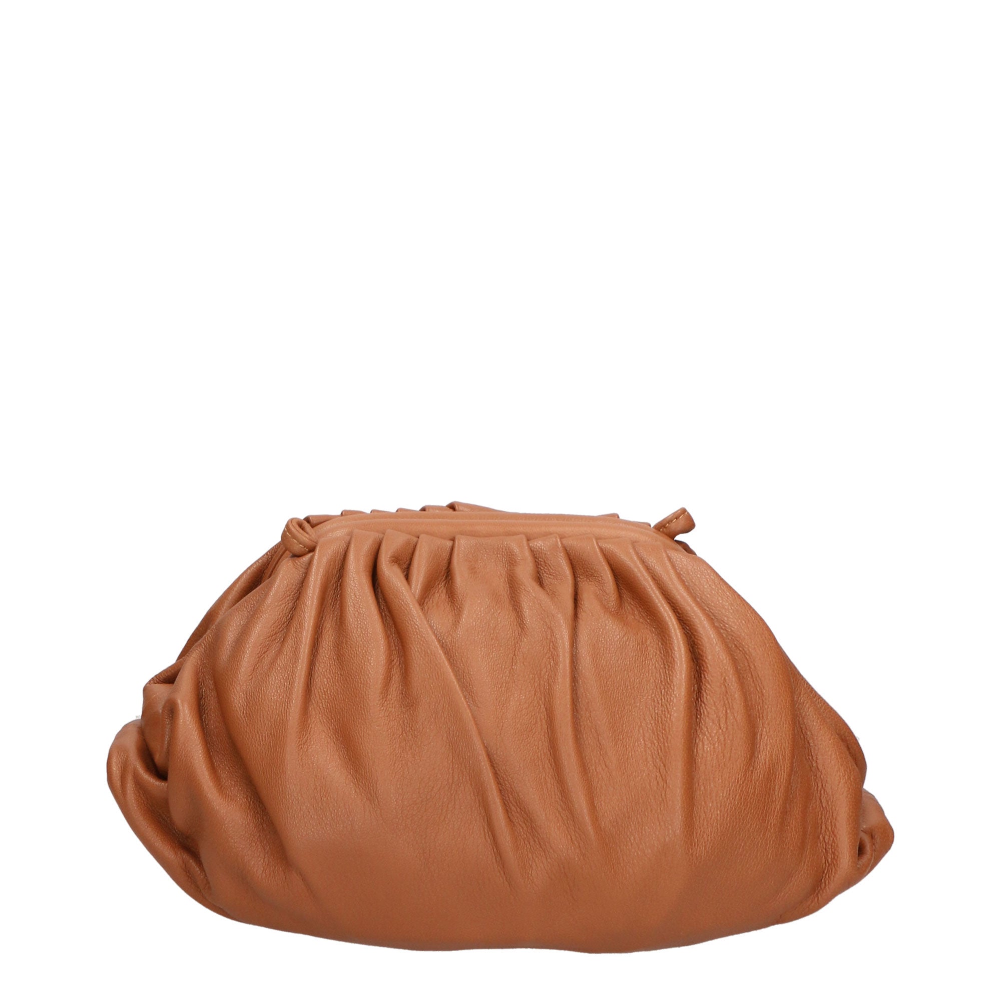 Borsa a tracolla da donna 100% pelle MYB-7008-SS-COGNAC 21 My Best Bag