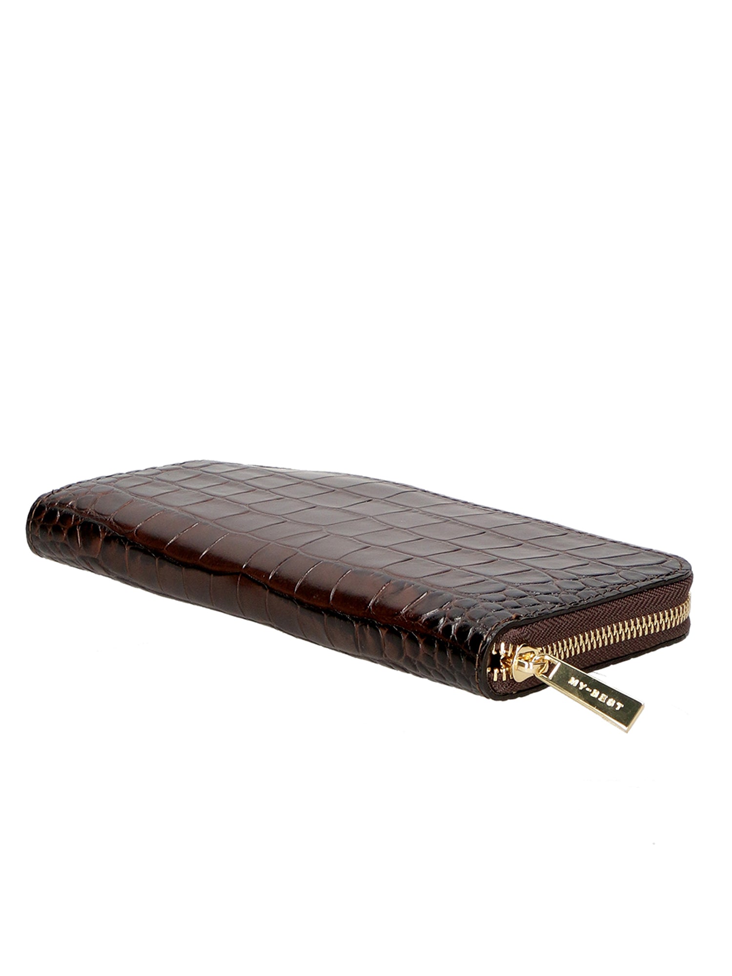Portafoglio donna vera pelle Made in Italy MYB-8058-FW-MARRONE My Best Bag