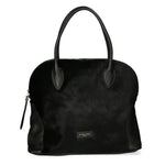 Borsa a mano da donna Vera pelle e calfhair MYB-8027-FW-NERO My Best Bag