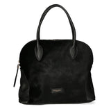 Borsa a mano da donna Vera pelle e calfhair MYB-8027-FW-NERO My Best Bag