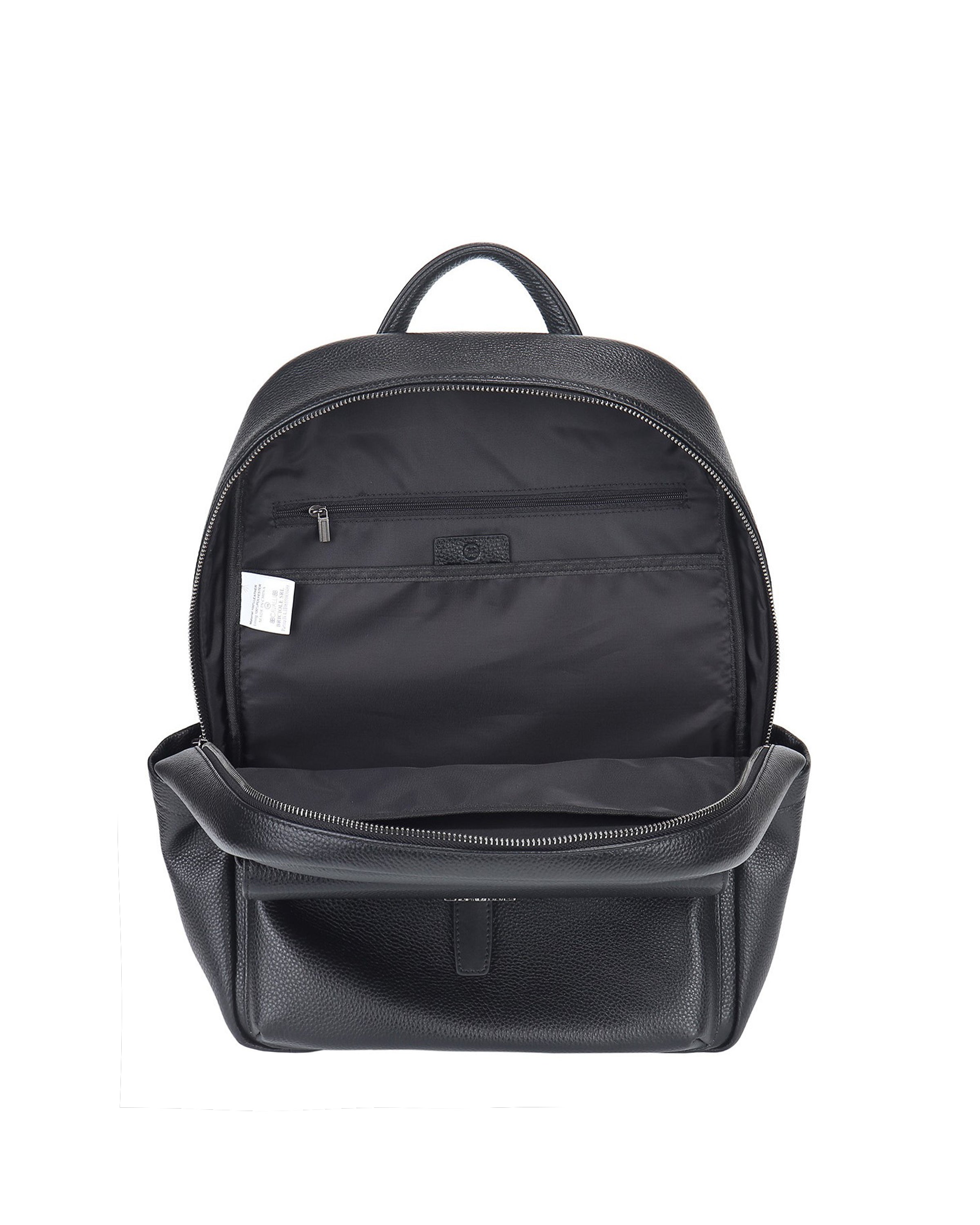Zaino unisex in vera pelle Casual BC1298-NERO B Cavalli