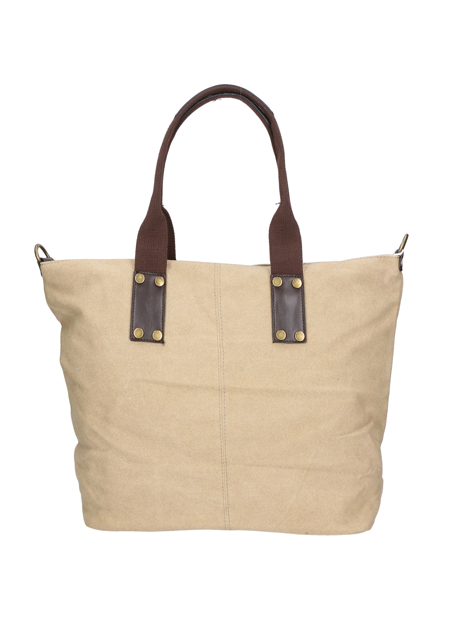 Sabrina Borsa a mano da donna 100% poliestere 8152-BEIGE Gave Lux