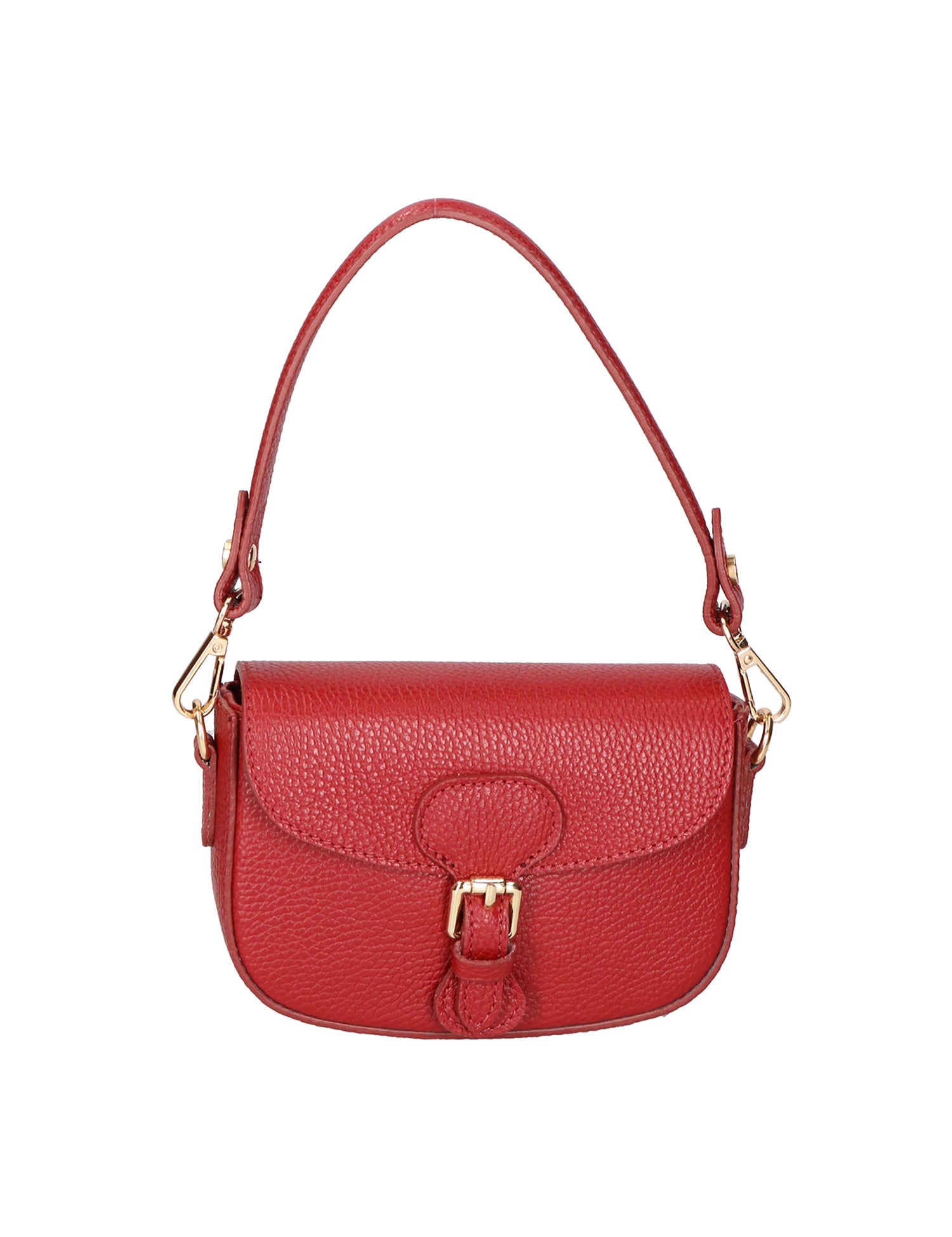 Viktoria Borsa a spalla da donna Vera pelle 06526-D10 ROSSO SCURO Gave Lux