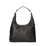 Ursula Borsa a spalla da donna Vera pelle 06673-D28 NERO Gave Lux