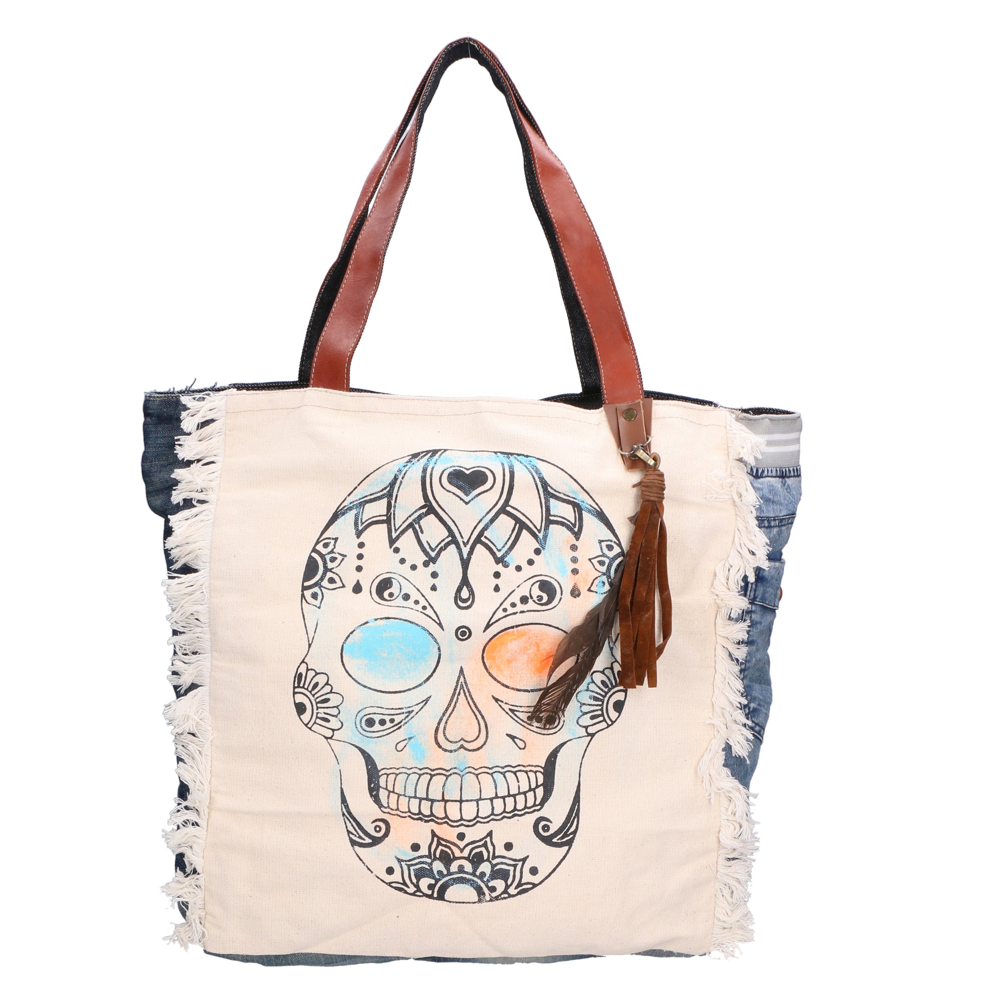 Jamila Borsa a spalla da donna Cotone e Jeans 88103-JEANS 012 Gave Lux