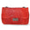 Camilla Borsa a tracolla da donna Pelle scamosciata croco 10029-ROSSO RED Gave Lux