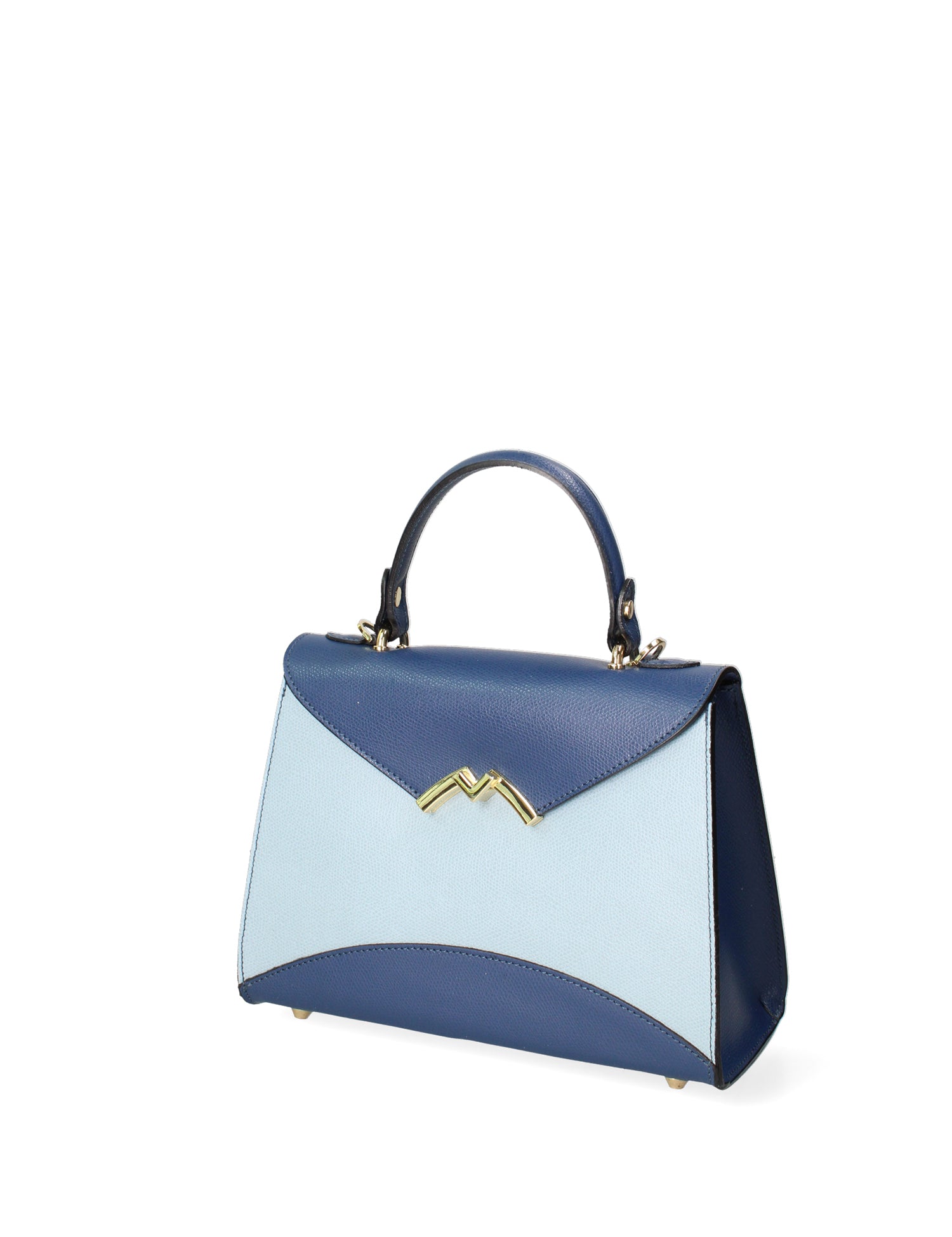 Auriga Chic Borsa a mano da donna Vera pelle 8924-CIELO+BLU Gave Lux