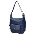 Kesha Borsa a spalla da donna Vera pelle 3301-BLU Gave Lux