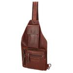 Marsupio da uomo in vera pelle Casual HILB-3338-T.MORO Hill Burry