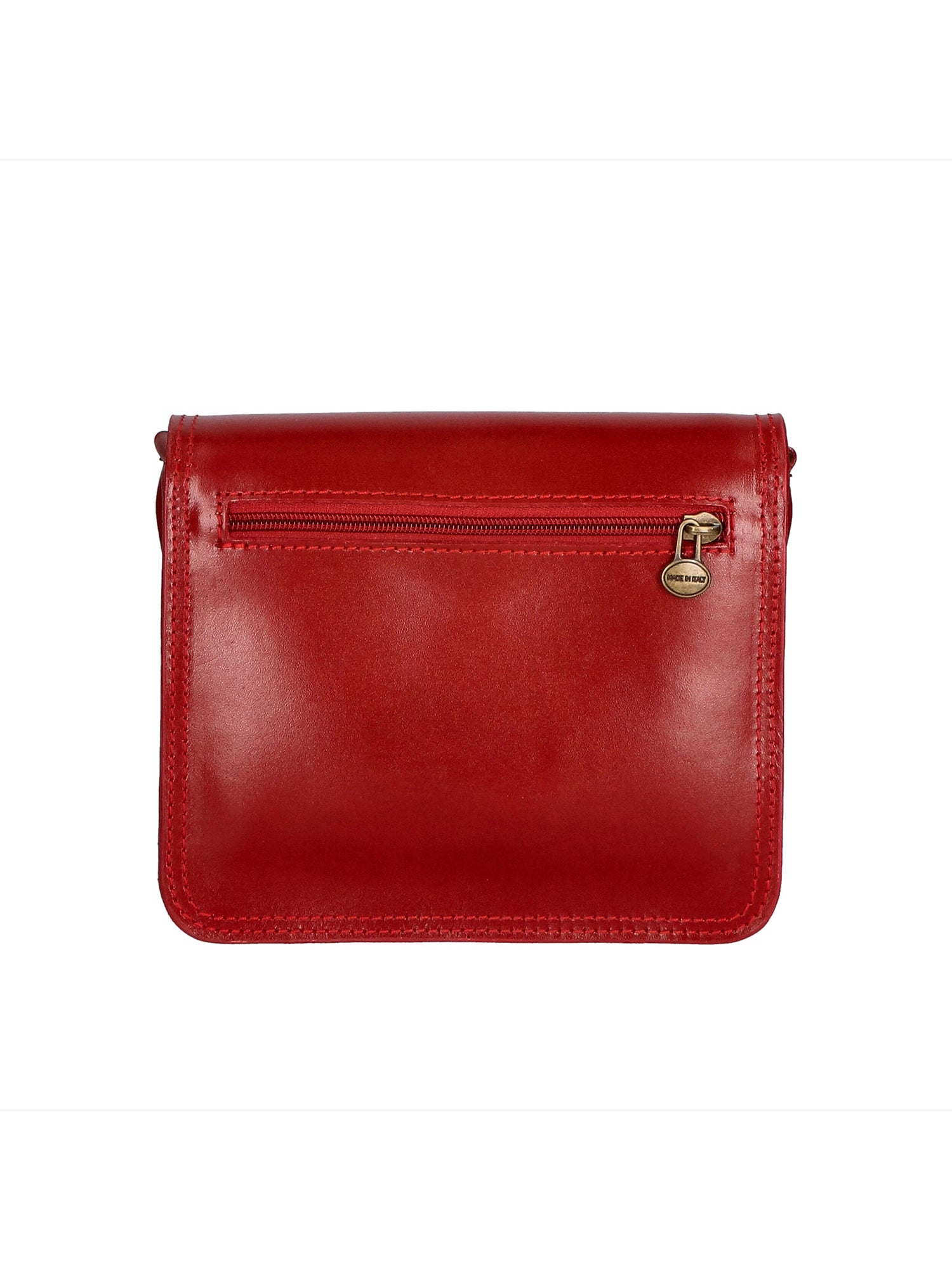 Bibiana Borsa a tracolla da donna Vera pelle 10018 1107-ROSSO RED Gave Lux