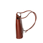 Fabiola Borsa a spalla da donna 100% pelle 9039-MARRONE BROWN Gave Lux