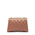 Borsa a mano da donna 100% Pvc FLAT RHOMBUS S-RAME + GOLD Marc Ellis
