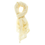 Teresa L2033-GIALLO Foulard unisex Cotone e Seta Gave Lux