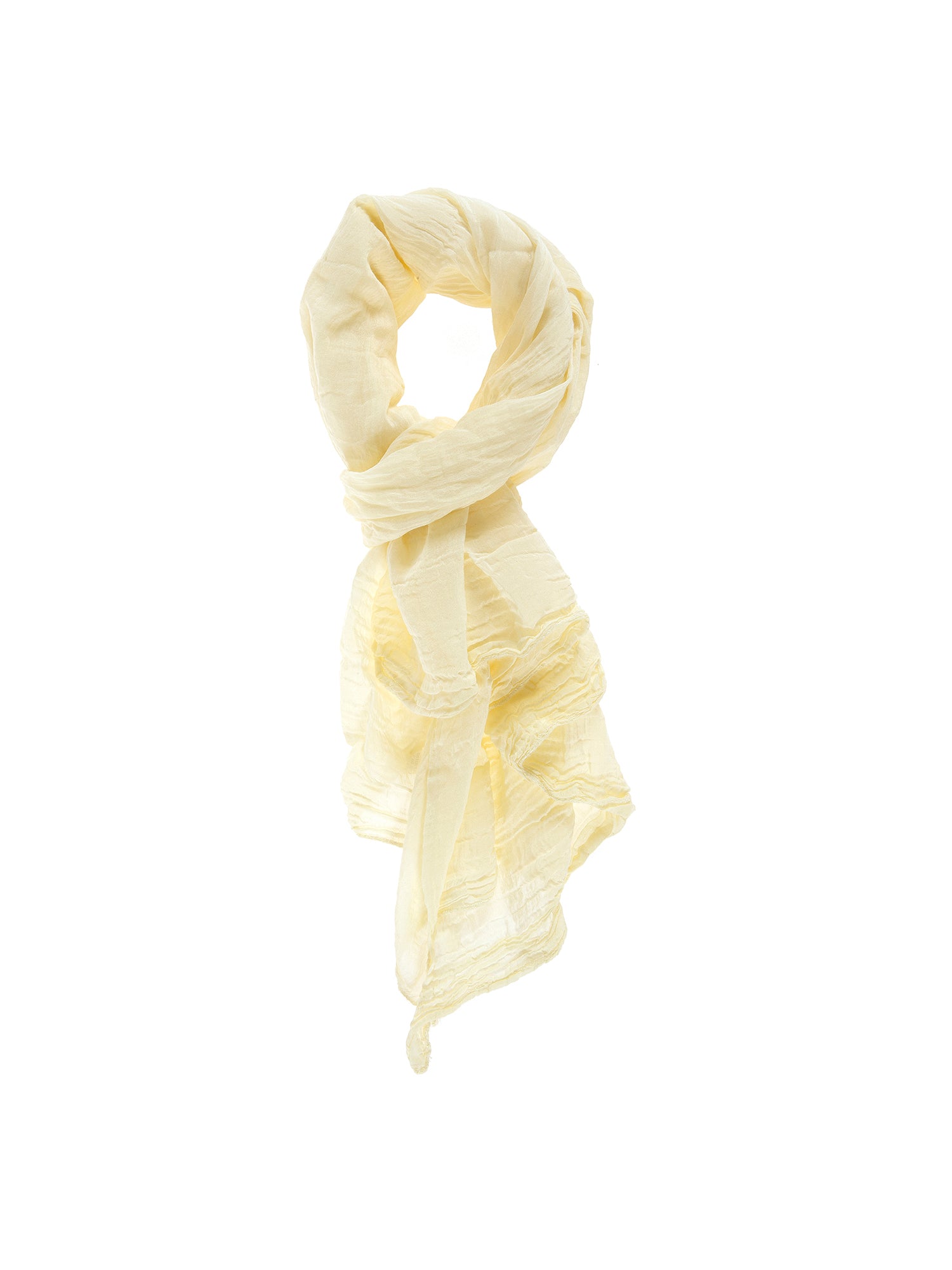 Teresa L2033-GIALLO Foulard unisex Cotone e Seta Gave Lux