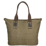 Sabrina Borsa a mano da donna 100% poliestere 8152-MILITARE Gave Lux