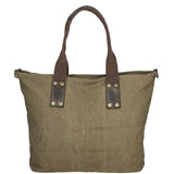Sabrina Borsa a mano da donna 100% poliestere 8152-MILITARE Gave Lux