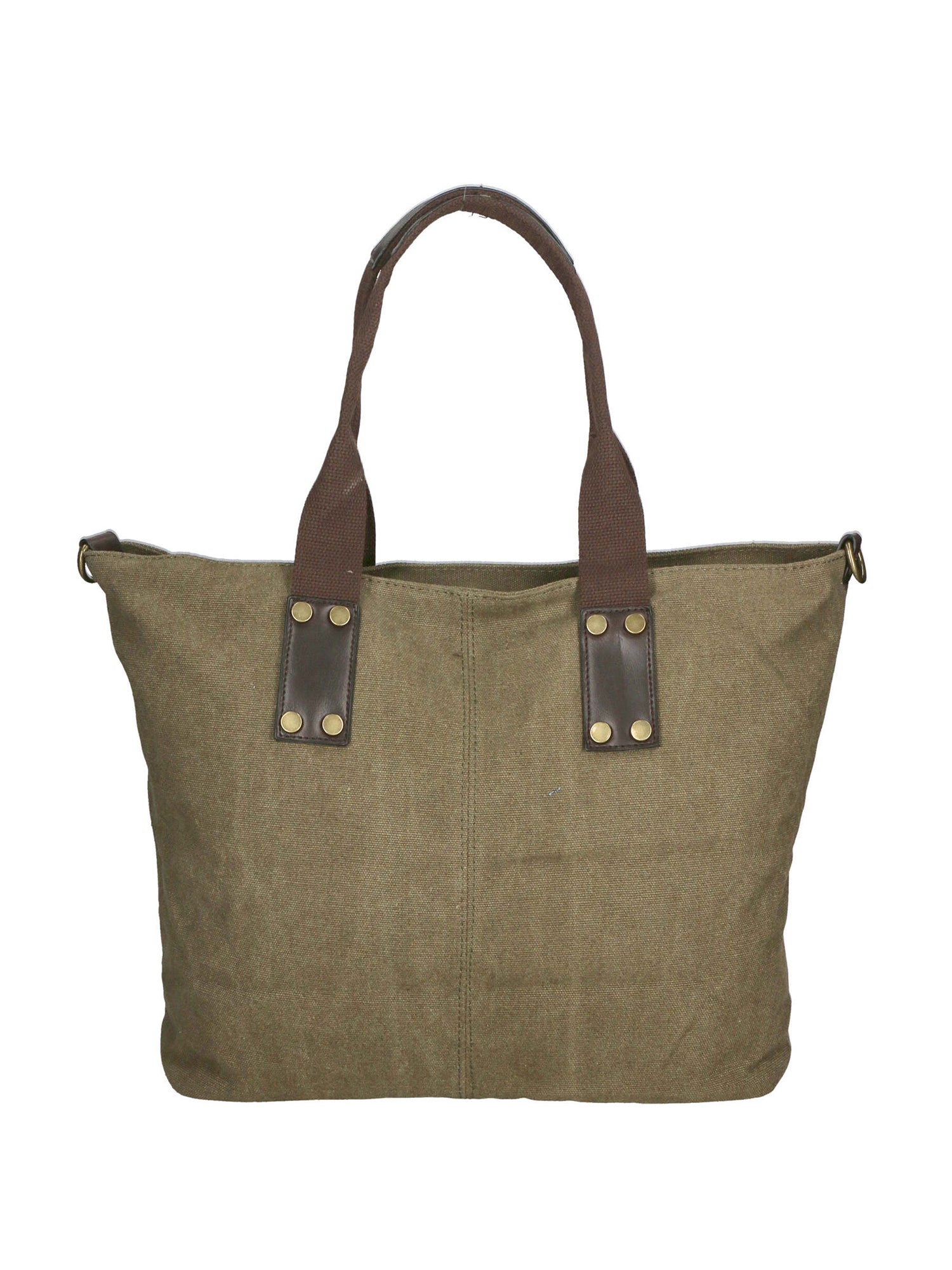 Sabrina Borsa a mano da donna 100% poliestere 8152-MILITARE Gave Lux