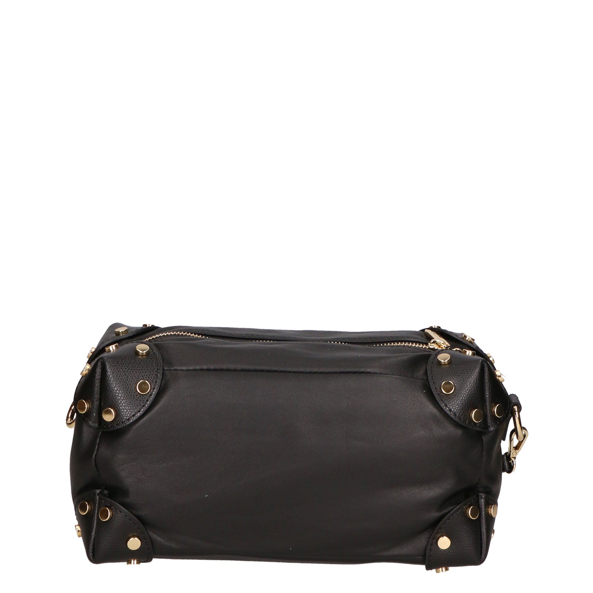 Borsa a tracolla da donna Vera pelle MYB-6011-FW-NERO+P636 NERO My Best Bag