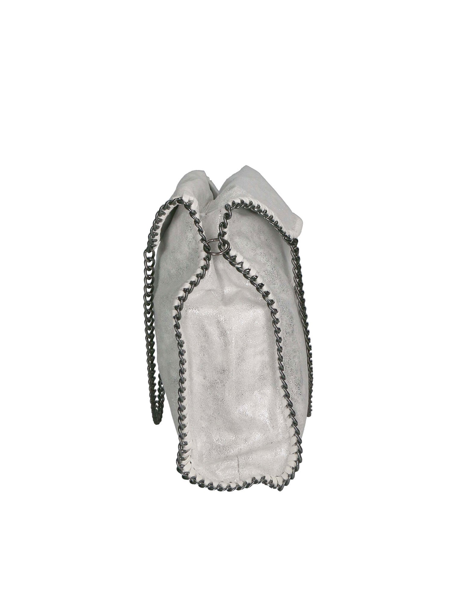 Willelmina Borsa a spalla da donna 100% PU Leather N-9606-BIANCO Gave Lux