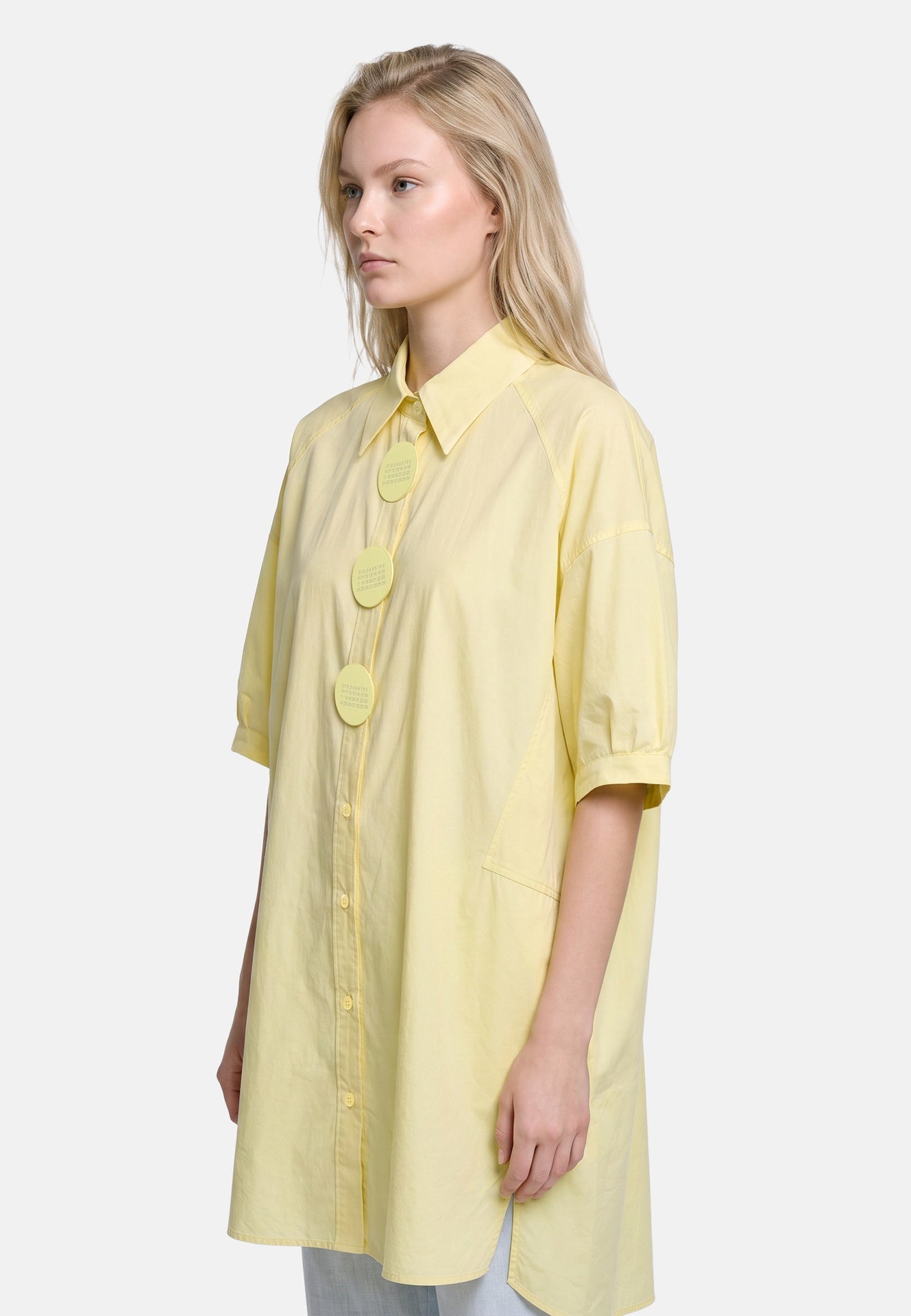 Vestito in Cotone Giallo