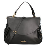 Zelia Ultra Borsa a mano da donna 100% pelle B17243-NERO Braccialini