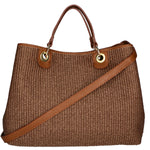 Borsa a mano da donna Paglia & Pelle MYB-05168-SS-25+D19 CUOIO SCURO My Best Bag