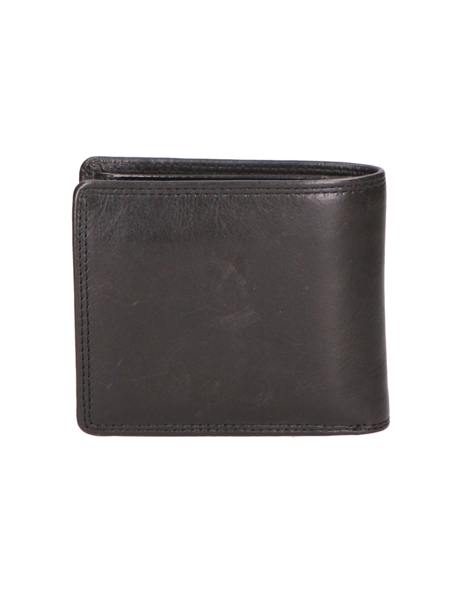 Portafoglio unisex in vera pelle Made in Italy SN1827747-BLACK Santini Firenze