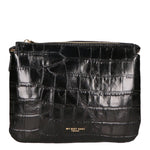 Borsa a mano da donna Vera pelle stampata coccodrillo MYB-7019-SS-C28 NERO My Best Bag