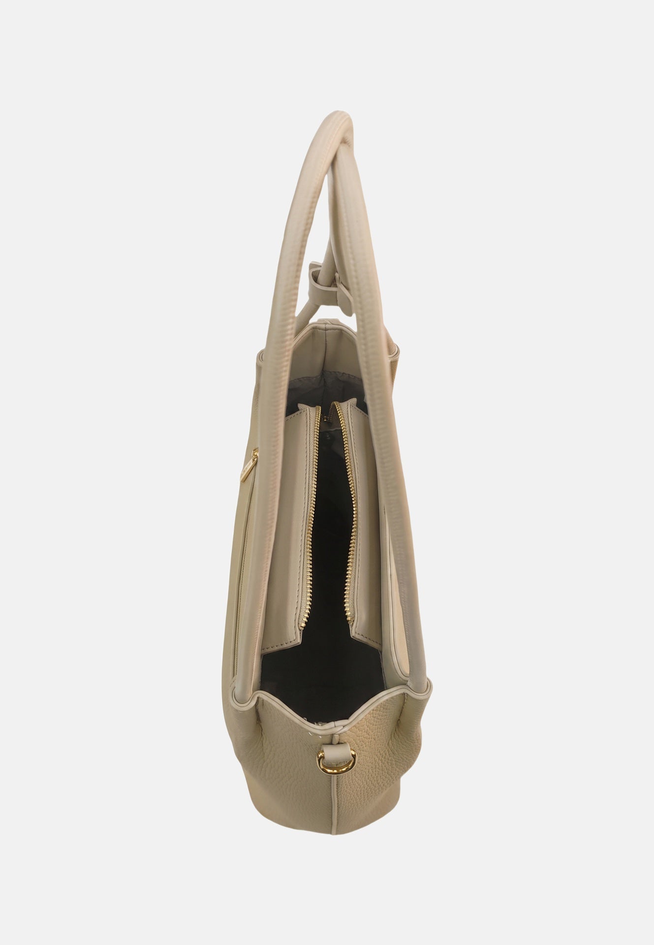Borsa a Spalla in Pvc Verde Militare