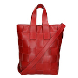 Borsa a mano da donna 100% pelle MYB-6026-FW-6904 BORDO My Best Bag